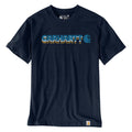 Carhartt Irvine Layered Logo t-shirt navy