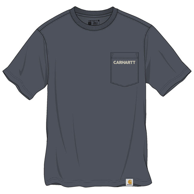 Carhartt Irvine Relaxed Grill t-shirt bluestone