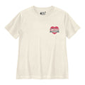 Carhartt Irvine Heart female t-shirt eggshell