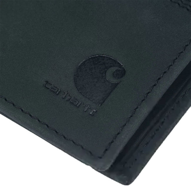 Carhartt Saddle Leather Bifold wallet black