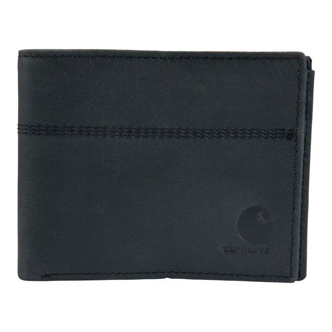Carhartt Saddle Leather Bifold wallet black
