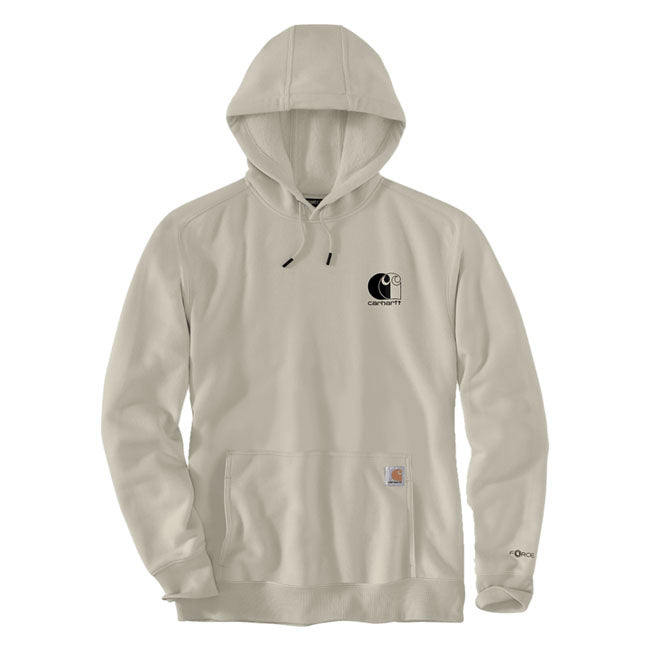 Carhartt Force™ Logo hoodie cobbelstone