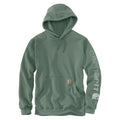 Carhartt Sleeve Logo hoodie green slate