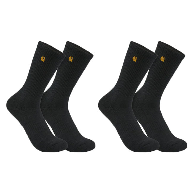 Carhartt Force™ Midweight Crew socks 2 Pack black