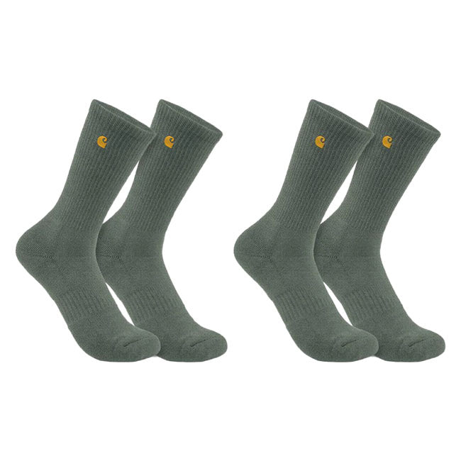 Carhartt Force™ Midweight Crew socks 2 Pack green