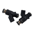S&S, fuel injector set. 5.38 g/s. 2-pk — 06-17 Twin Cam cable throttle models (NU)