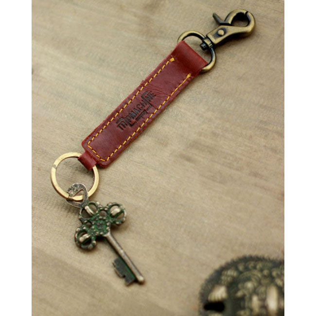 Trip Machine Classic keyring cherry red
