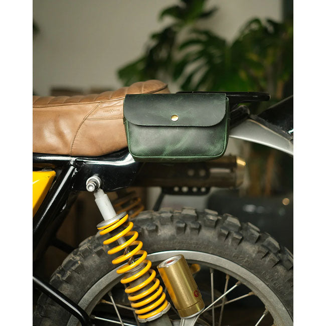 Trip Machine Sidekick Moto Pouch forest green