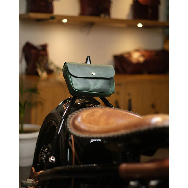 Trip Machine Sidekick Moto Pouch forest green