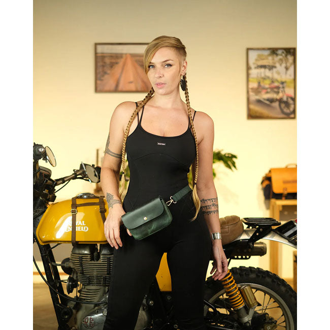 Trip Machine Sidekick Moto Pouch forest green