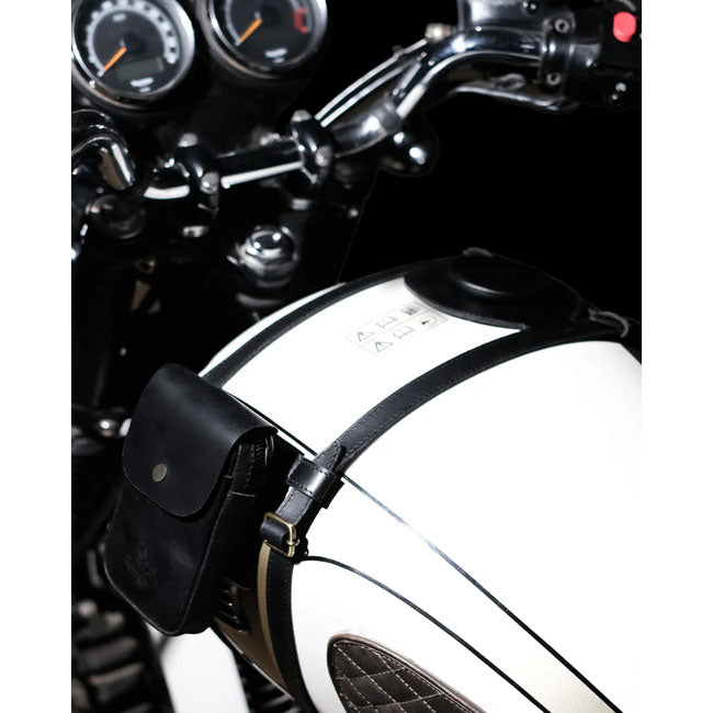 Trip Machine Tank Strap Right Side Fuel Inlet black
