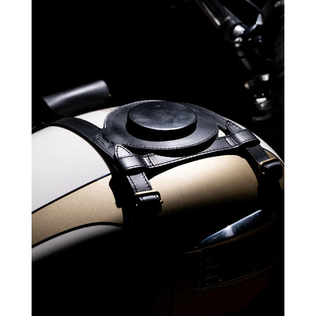 Trip Machine Tank Strap Right Side Fuel Inlet black