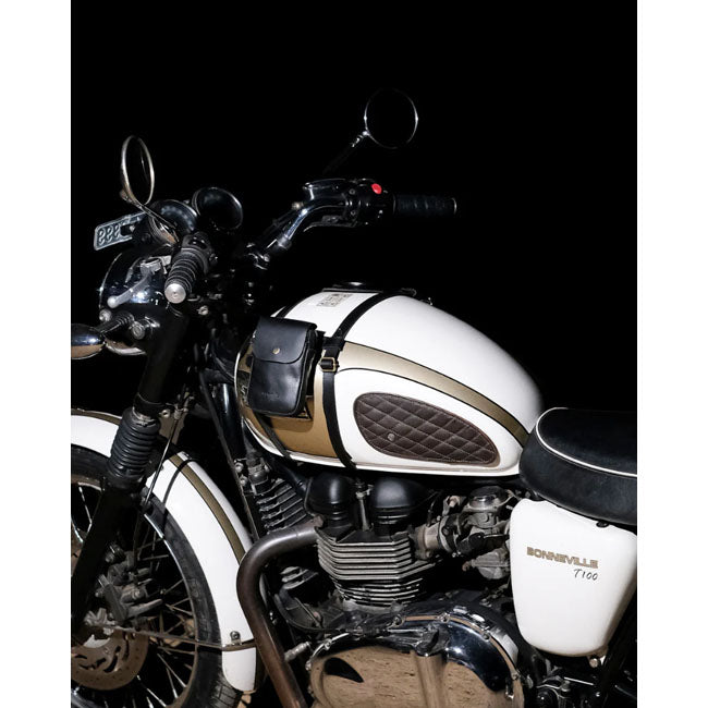 Trip Machine Tank Strap Right Side Fuel Inlet black