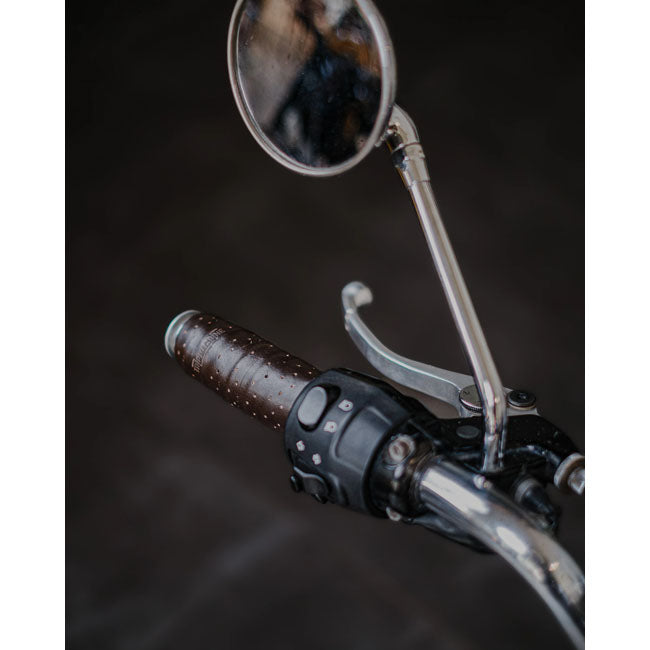 Trip Machine, handlebar grip wraps. Dark Brown Caffeine perf