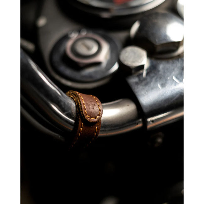 Trip Machine Cable wraps tobacco cognac