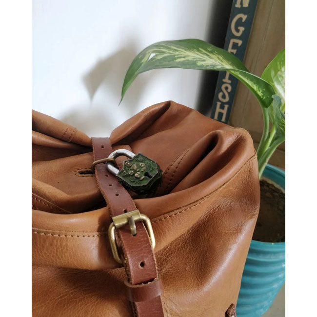 Trip Machine, Military duffle bag. Vintage Tan
