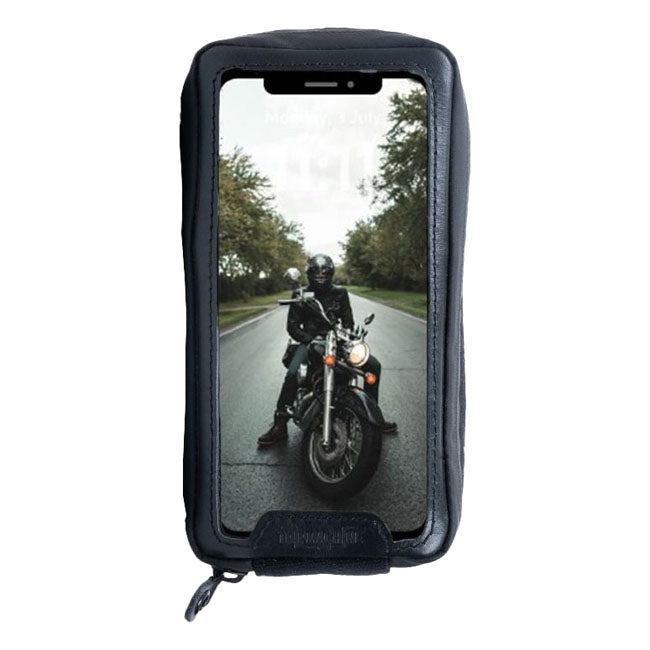 Trip Machine Navigator Case blue & tan