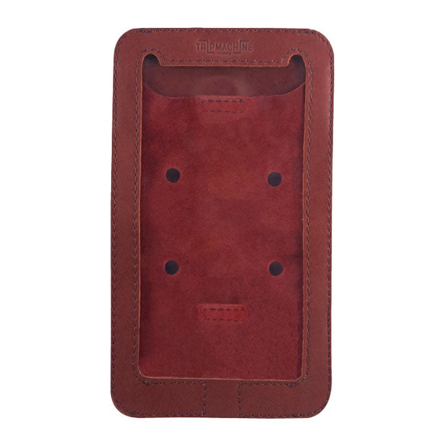 Trip Machine Phone pouch cherry red