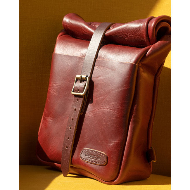 Trip Machine, Mini backpack/saddlebag 3.3 liter. Cherry Red