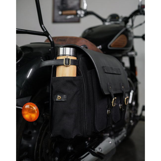 Trip Machine Expedition Saddlebag Pair black