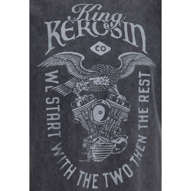 King Kerosin King Kerosin Co t-shirt anthracite