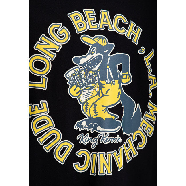King Kerosin Mechanic Crew t-shirt black