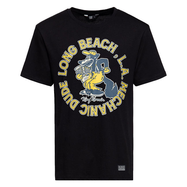 King Kerosin Mechanic Crew t-shirt black