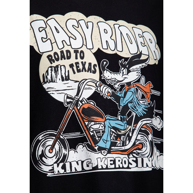 King Kerosin Easy Rider t-shirt black