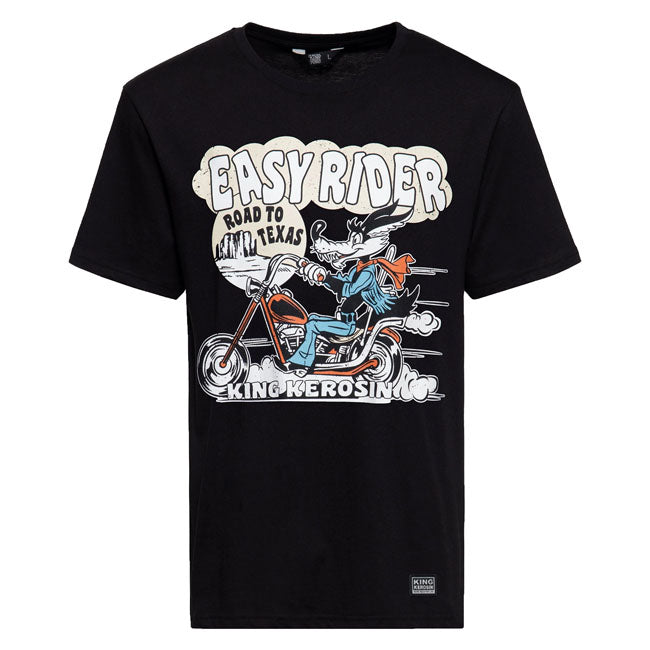 King Kerosin Easy Rider t-shirt black