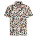 King Kerosin Cow Girl Hawaii shirt off white