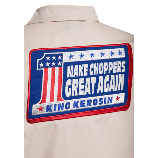King Kerosin Make Choppers Great Again shirt sand
