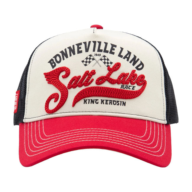 King Kerosin Salt Lake trucker cap red/offwhite