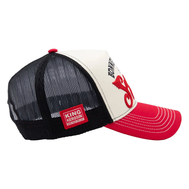 King Kerosin Salt Lake trucker cap red/offwhite