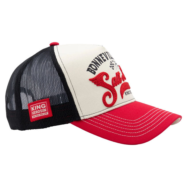 King Kerosin Salt Lake trucker cap red/offwhite