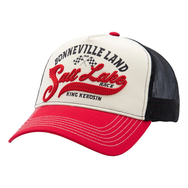 King Kerosin Salt Lake trucker cap red/offwhite
