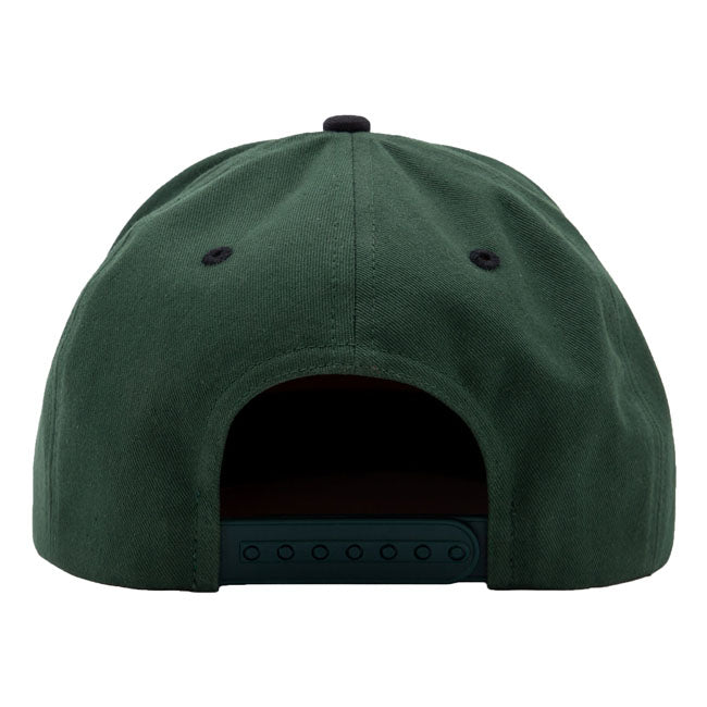 King Kerosin Fast As Fuck flat cap black/yellow