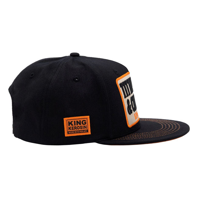 King Kerosin Titties, Beer & Choppers flat cap