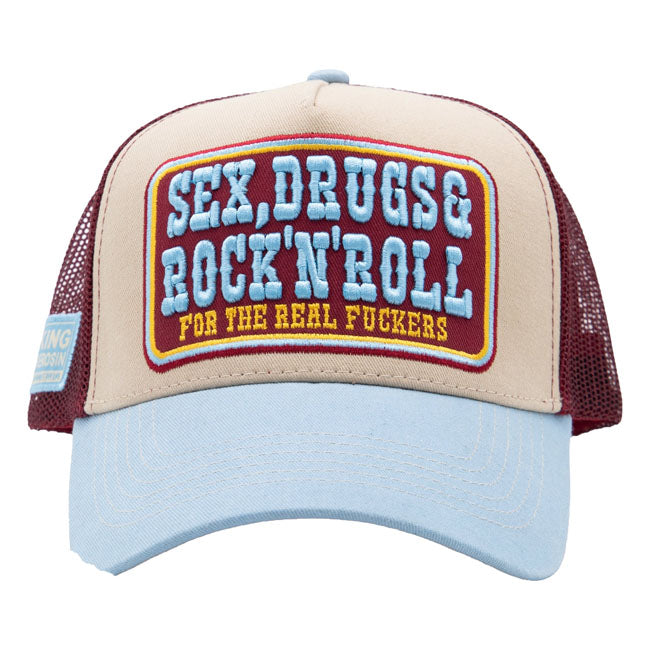 King Kerosin Sex, Drugs, Rock''n''roll trucker cap
