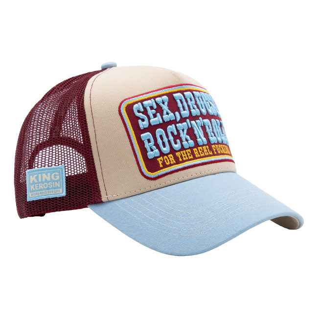King Kerosin Sex, Drugs, Rock''n''roll trucker cap