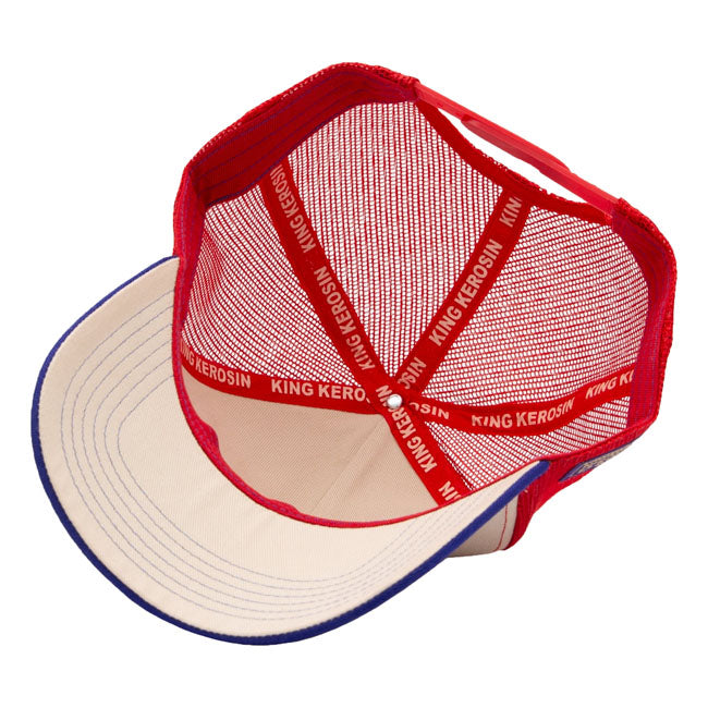 King Kerosin Rock ''n'' Roll trucker cap beige