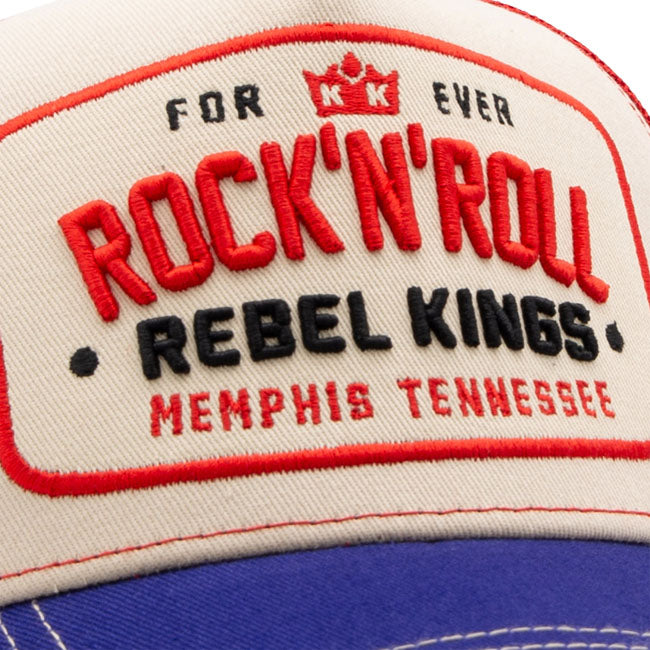 King Kerosin Rock ''n'' Roll trucker cap beige