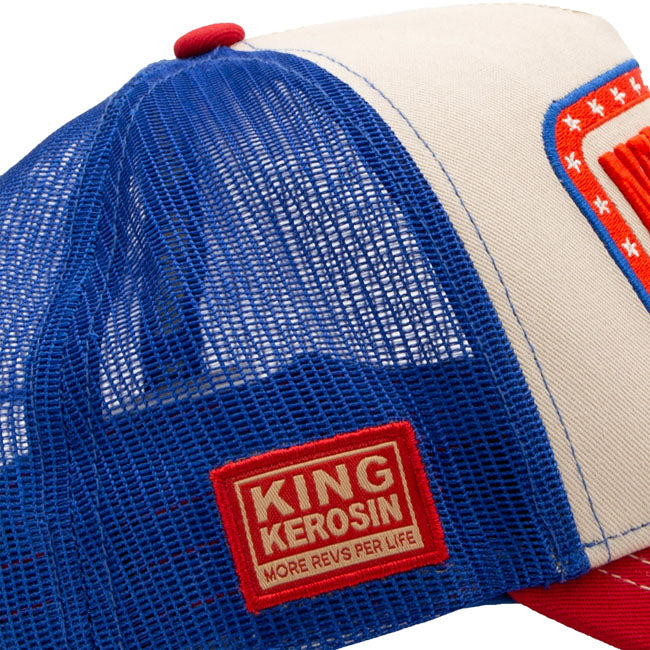 King Kerosin Never Grow Up trucker cap beige