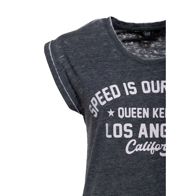 Queen Kerosin Speed Is Our Passion t-shirt anthracite