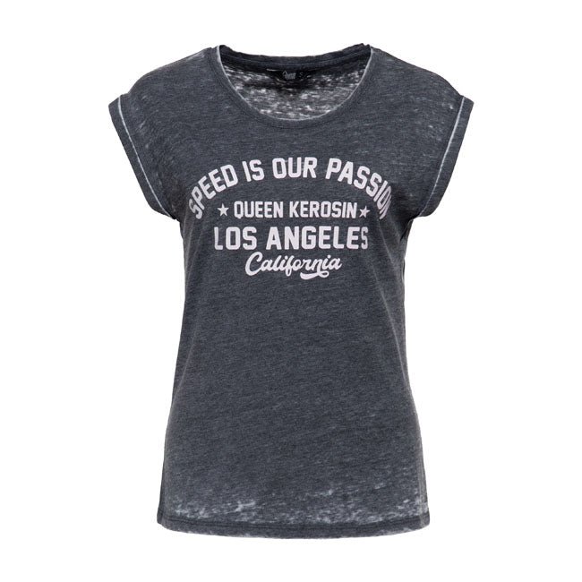 Queen Kerosin Speed Is Our Passion t-shirt anthracite