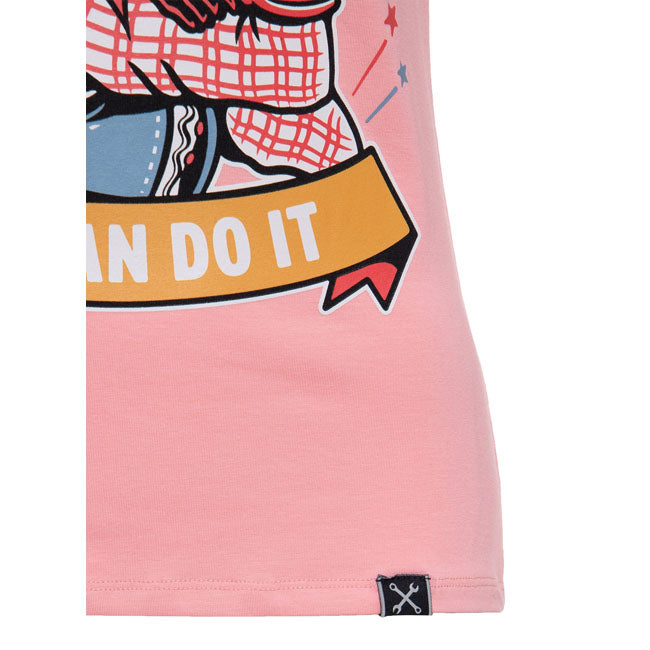 Queen Kerosin We Can Do It t-shirt rose