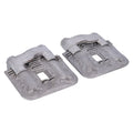 EMD, ''Knucklehead style'' rocker cover set. Raw — 86-03 XL Sportster (NU)