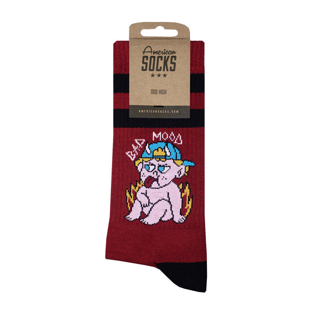 American Socks Bad Mood Mid High socks