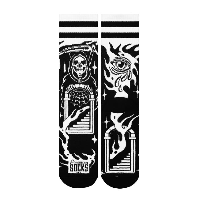 American Socks Death''s Door Mid High socks