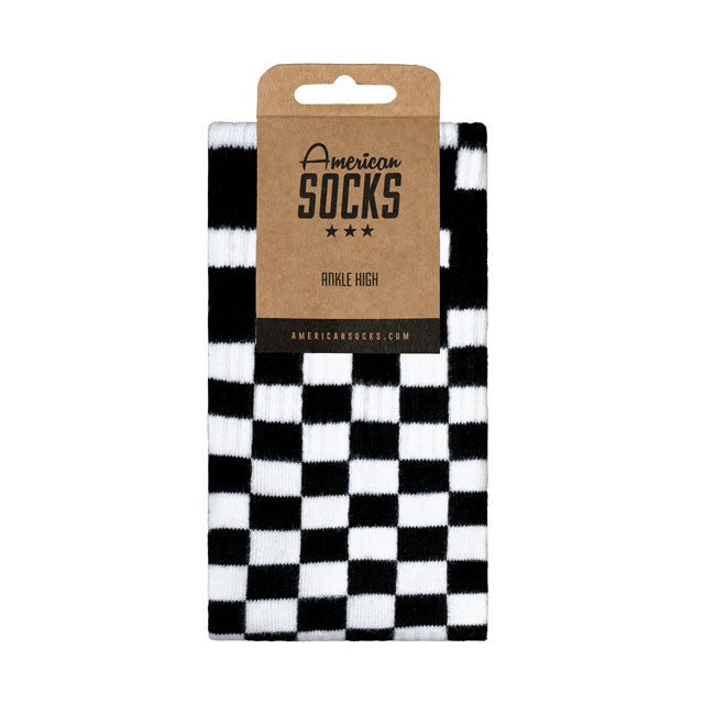American Socks Checkerboard Ankle High socks