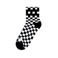 American Socks Checkerboard Ankle High socks